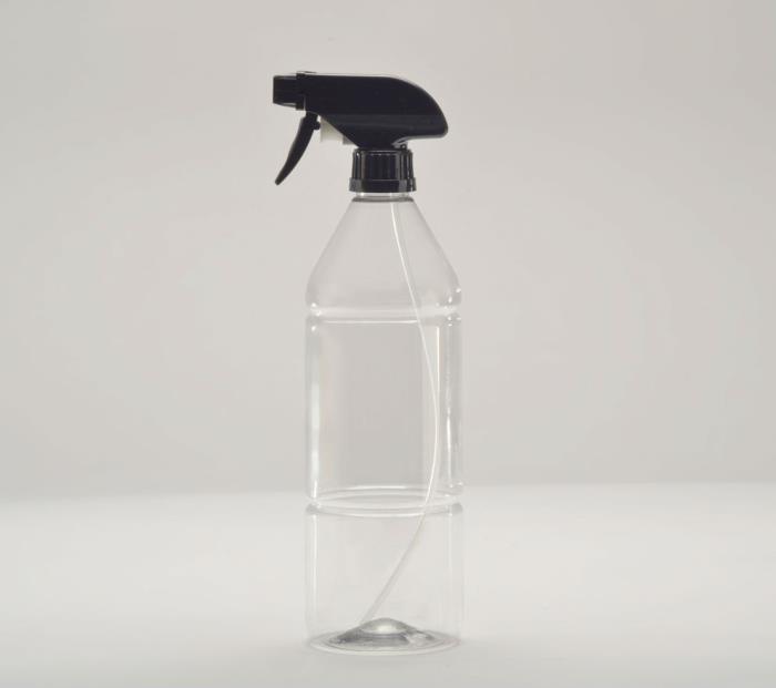 Spripacs ISO-9317 1 litre PET bottle solution for abrasive chemicals